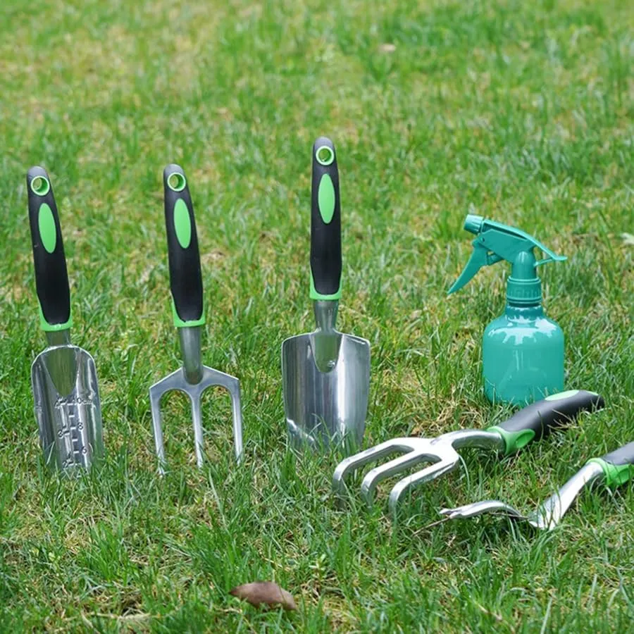 82 Pcs Garden Tools Set Succulent Tools Set, Heavy Duty Aluminum Manual Garden Kit Outdoor Gardening Gifts Tools for Men Women