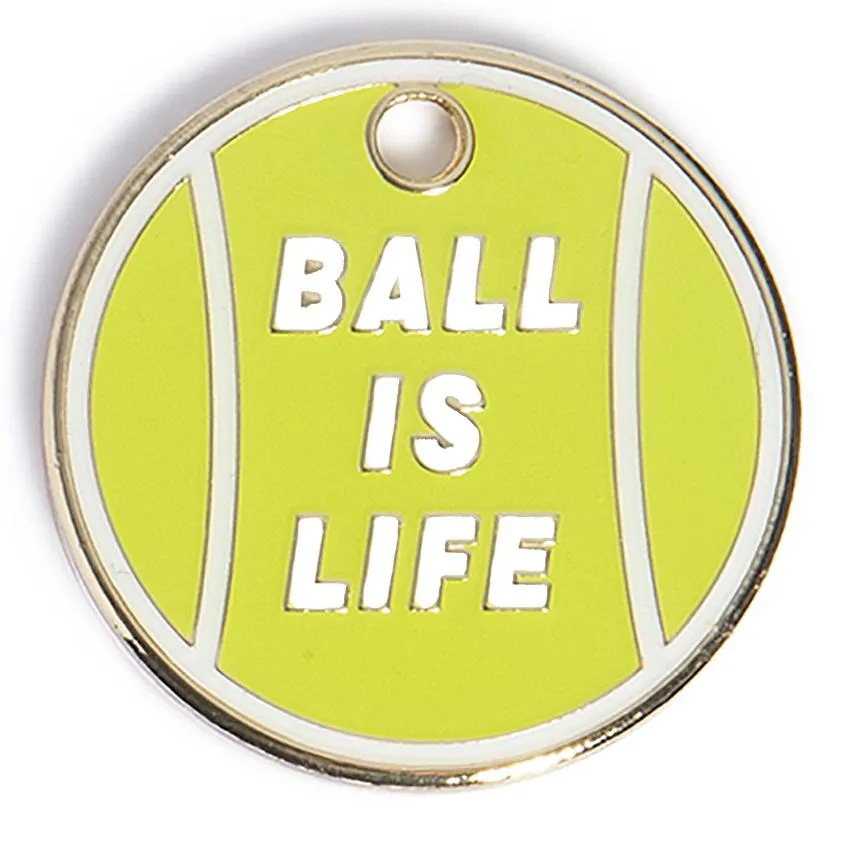 Ball Is Life Dog Tag