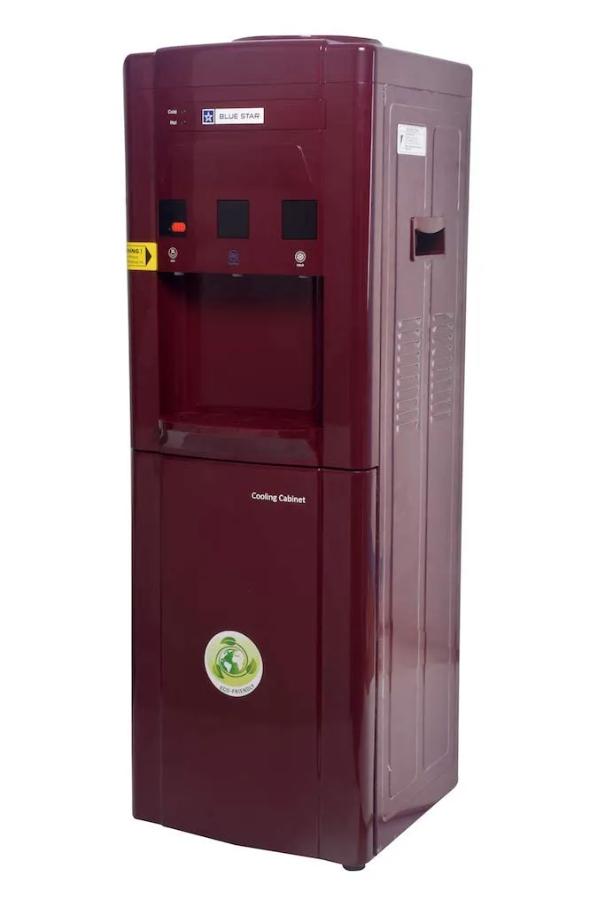 Blue Star ‎BWD3FMRGA-M Water Dispenser with Refrigerator MAROON Color
