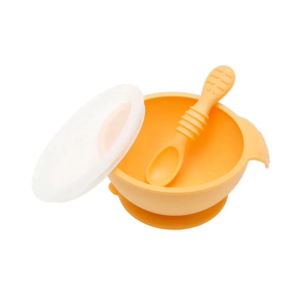 Bumkins Silicone First Feeding Set