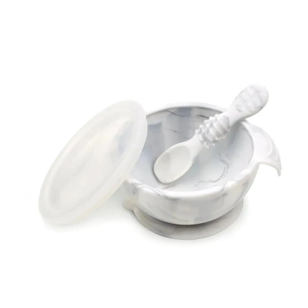 Bumkins Silicone First Feeding Set