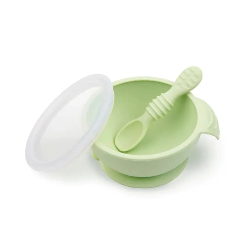 Bumkins Silicone First Feeding Set