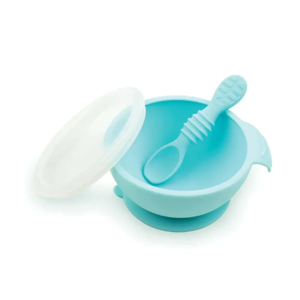 Bumkins Silicone First Feeding Set
