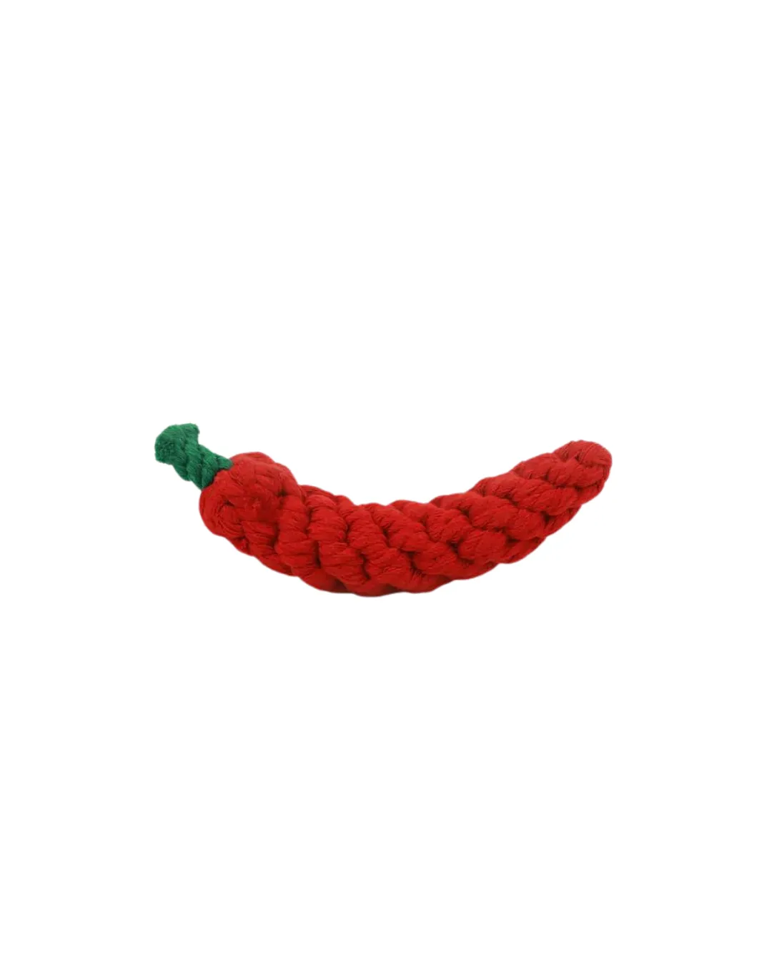 Chili Pepper Rope Dog Toy
