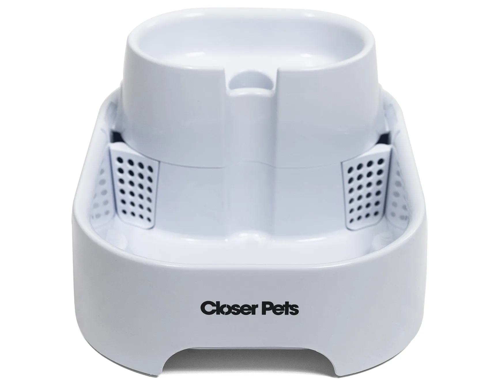 Closer Pets Large Two-level Six-litre Pet Fountain – White (CP 385)