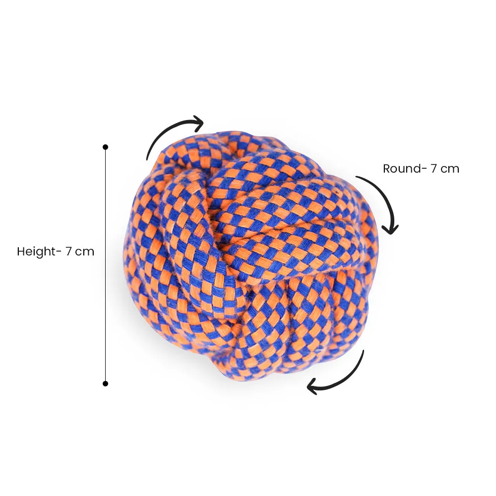 DearPet Ball Rope Toy for Dogs