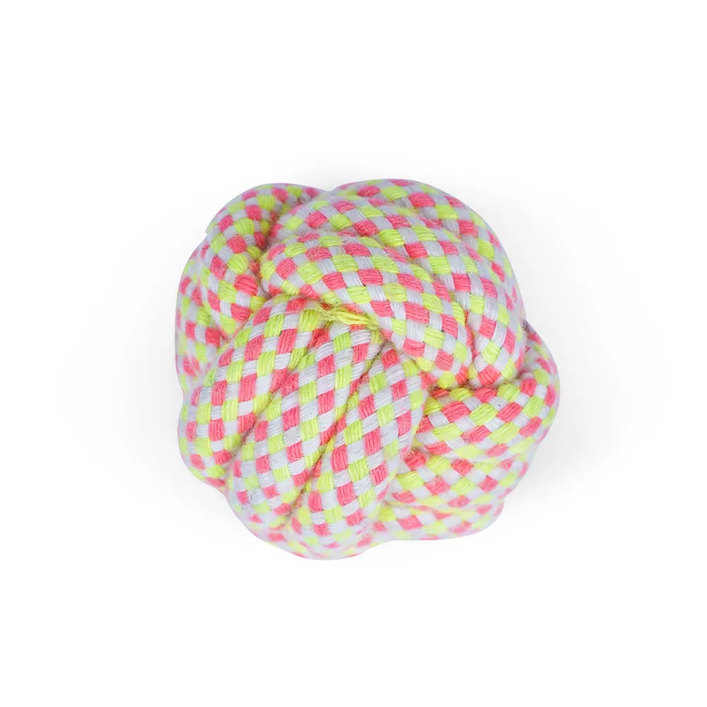 DearPet Ball Rope Toy for Dogs