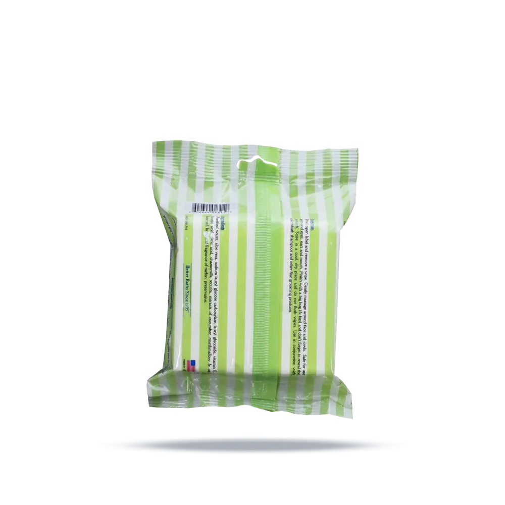 Earthbath - Hypoallergenic Facial Wipes for Pets (25 ct)