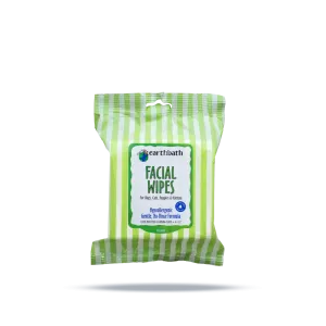 Earthbath - Hypoallergenic Facial Wipes for Pets (25 ct)