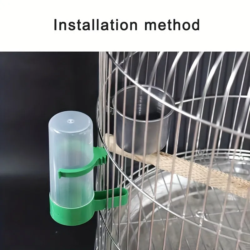 Easy Bird Feeder Waterer Ensures Hydration for Your Pet Birds
