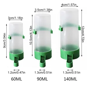 Easy Bird Feeder Waterer Ensures Hydration for Your Pet Birds