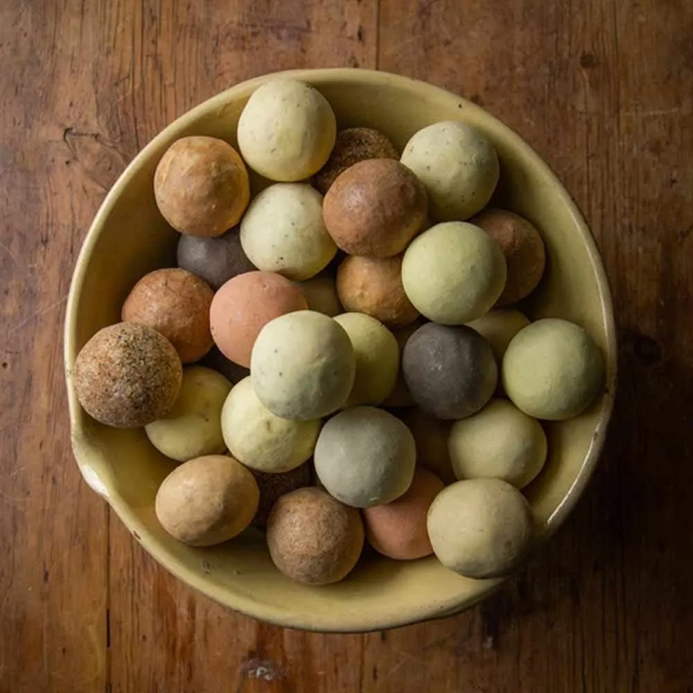 Est Extra Virgin Olive Oil Soap Ball - Lemon, Lime & Poppyseed