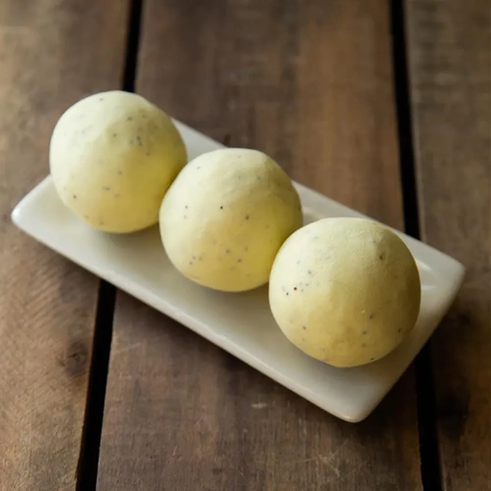 Est Extra Virgin Olive Oil Soap Ball - Lemon, Lime & Poppyseed