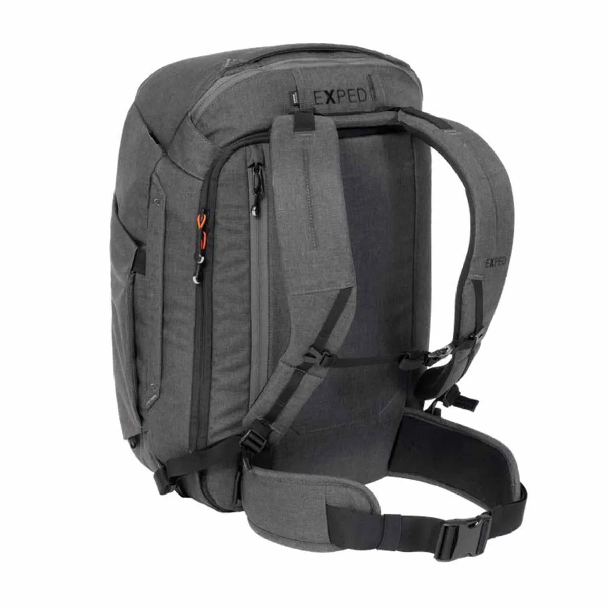 Exped Cruiser 35L Duffle Backpack - Black Melange