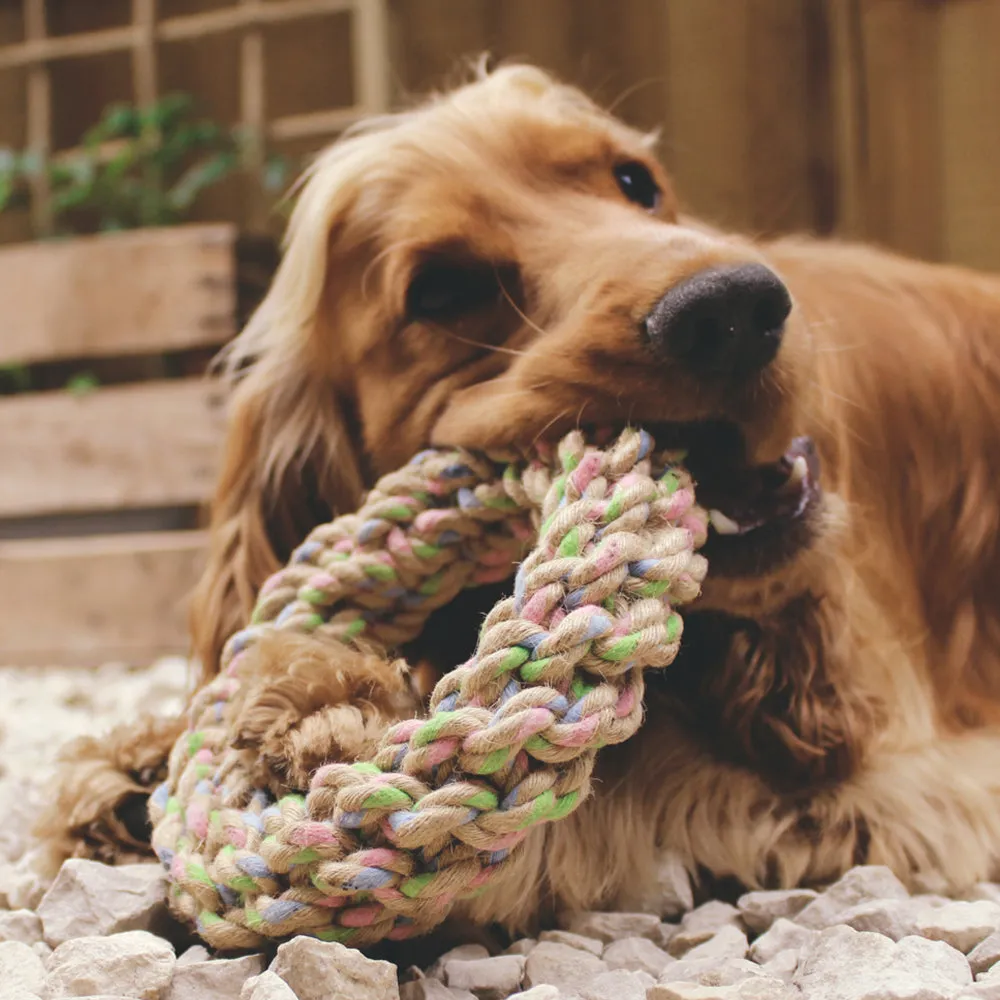 Hemp Rope Jungle Ring Dog Toy