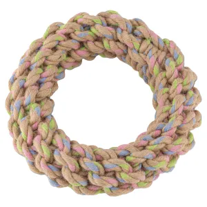 Hemp Rope Jungle Ring Dog Toy