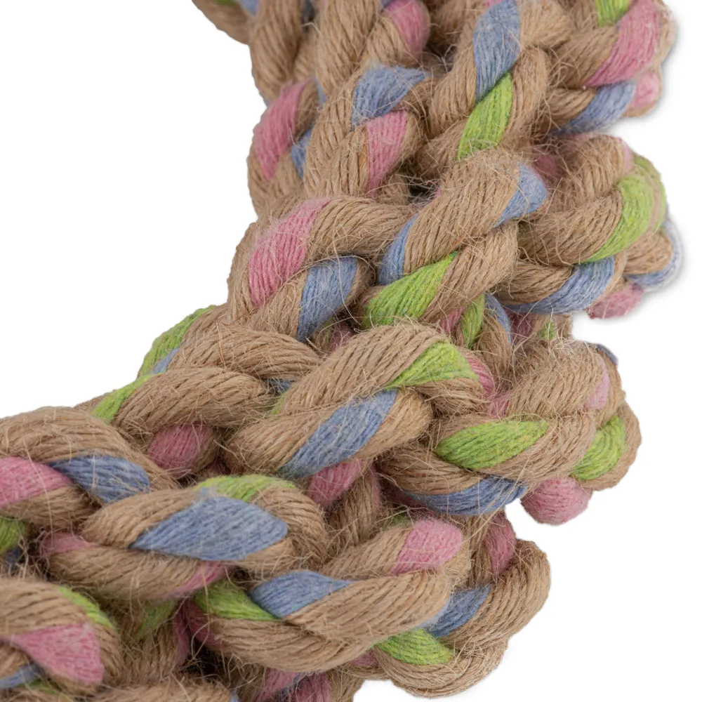 Hemp Rope Jungle Ring Dog Toy