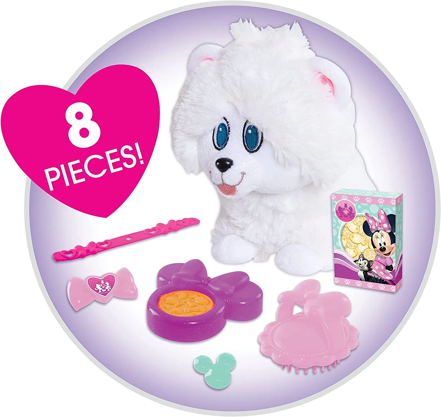 Just Play Minnie Mouse Happy Helpers Pet Carrier, Pink/White, 89521