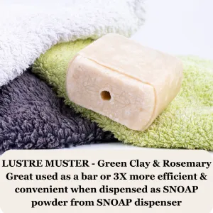 Lustre Muster Pet Shampoo & Conditioner - Green Clay & Rosemary