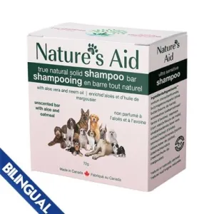 Nature's Aid True Natural Solid Shampoo Bar 72 gr