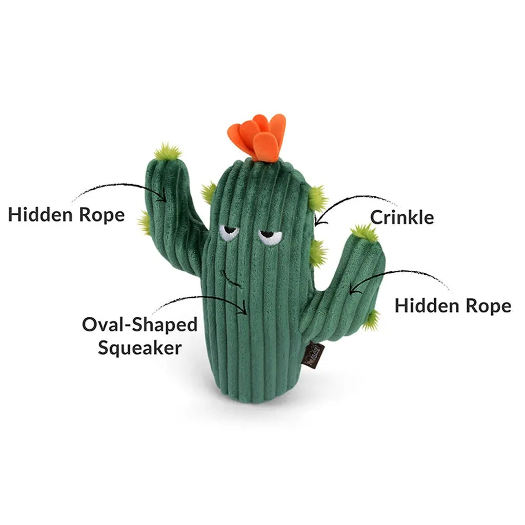 Prickly Pup Cactus Plush Dog Toy