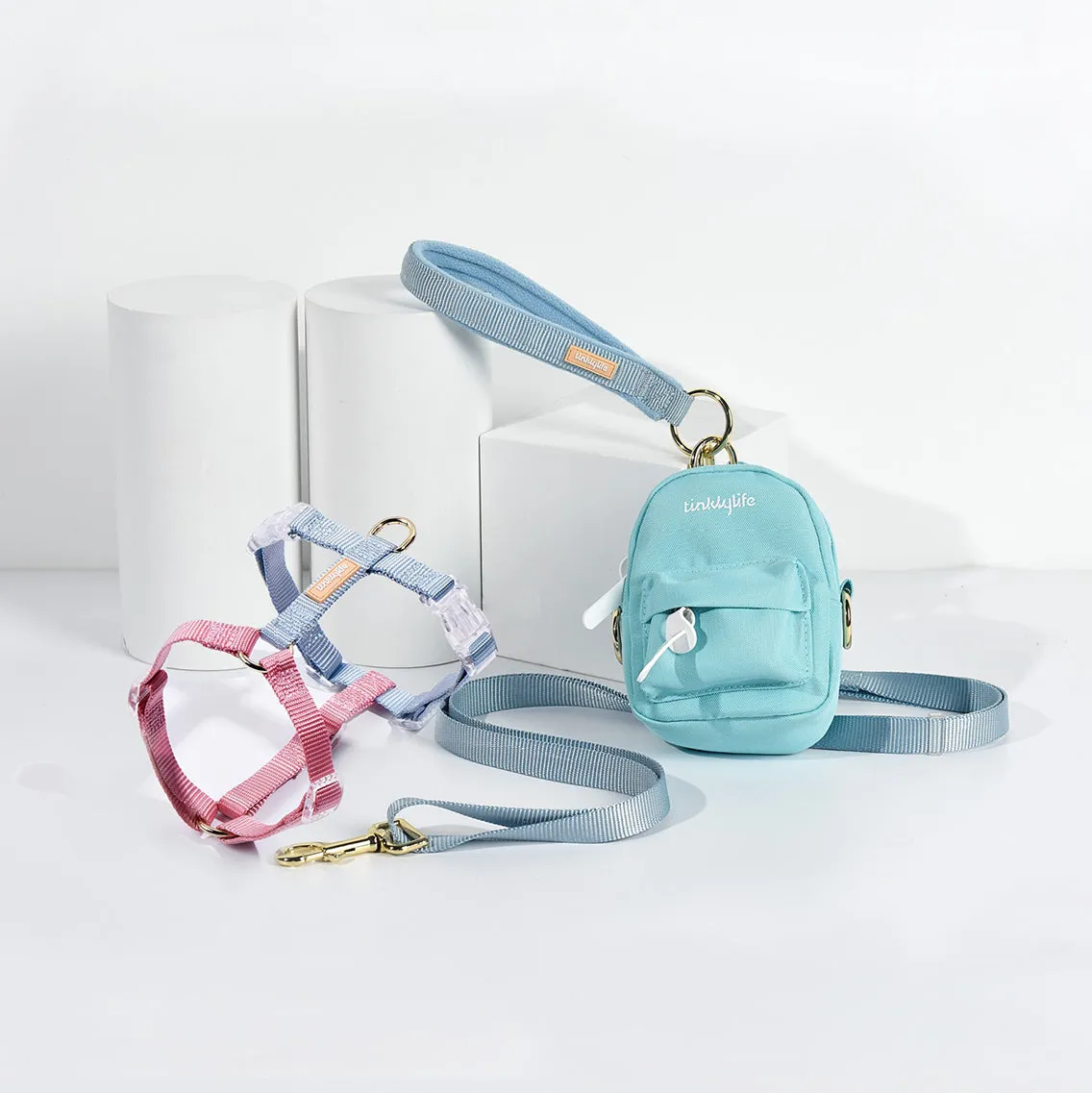 Rainbow Hands Free Mini Dog Backpack Kit