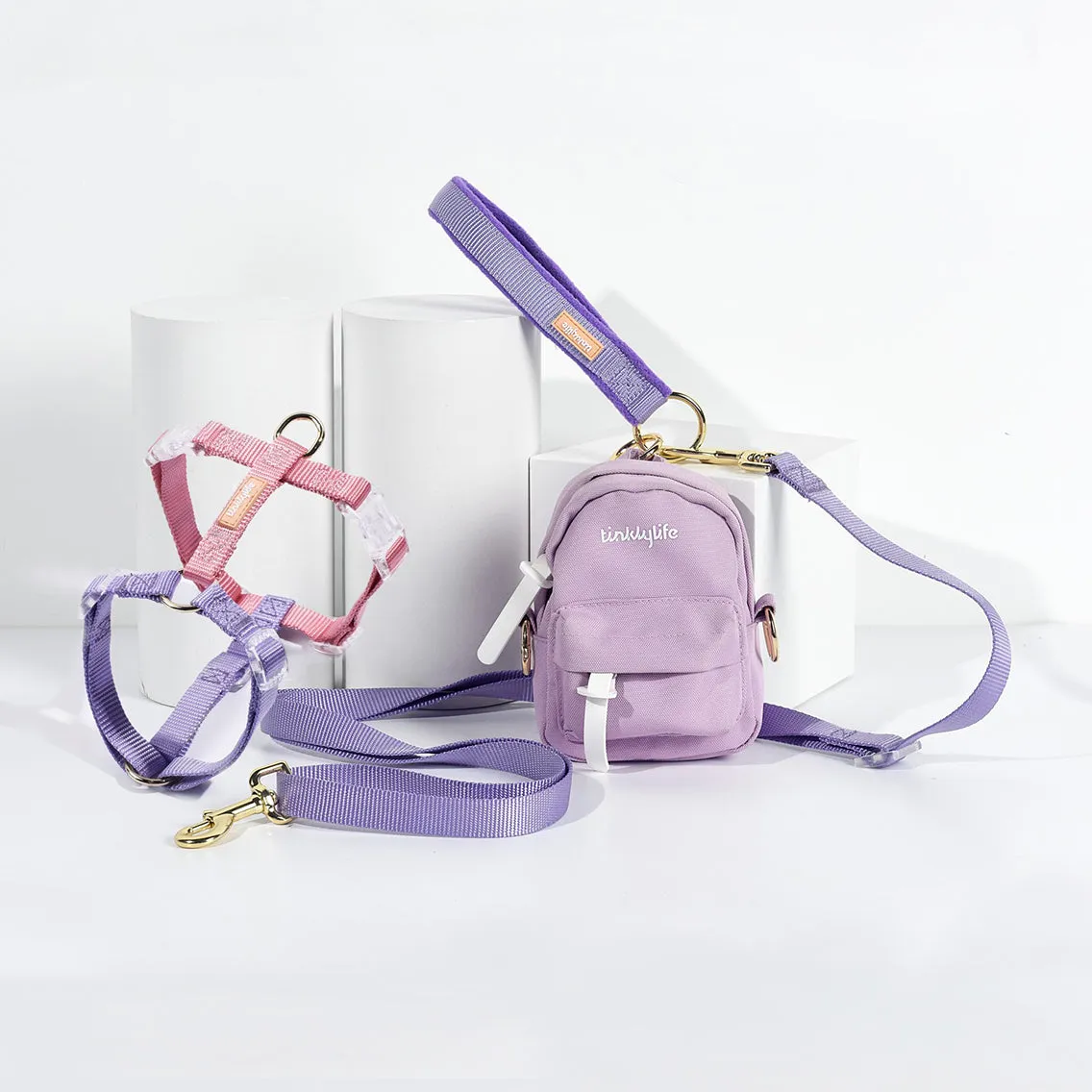 Rainbow Hands Free Mini Dog Backpack Kit